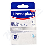 Hansaplast Ultra Sensitive nplast XL 5ks