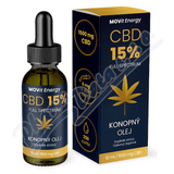 MOVit CBD 15% Full Spectrum konopn olej 10ml