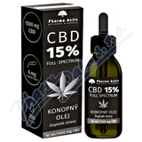 CBD 15% Full Spectrum Konopn olej 1500mg 10ml