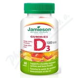 JAMIESON Vitamn D3 1000 IU elat. pastilky 60ks