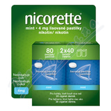 Nicorette Mint 4mg pas. cmp. 2x40